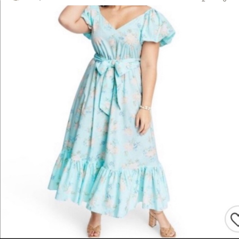 LoveShackFancy Target Estelle Puff Sleeve Size 10